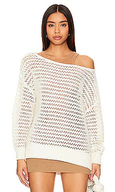 525 Cindy Pullover in Chalk from Revolve.com | Revolve Clothing (Global)