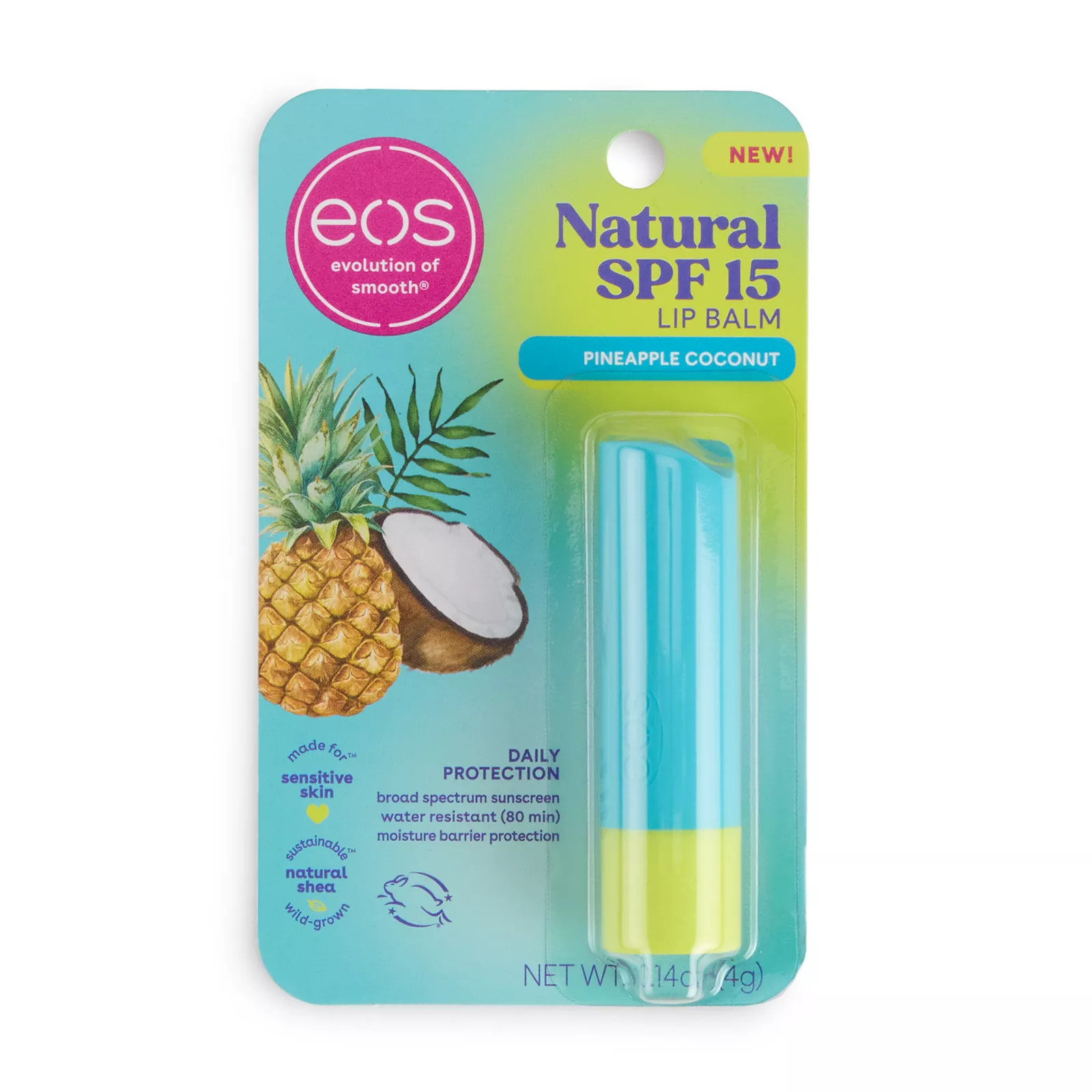 eos SPF 15 Coconut Lip Balm, White | Kohl's
