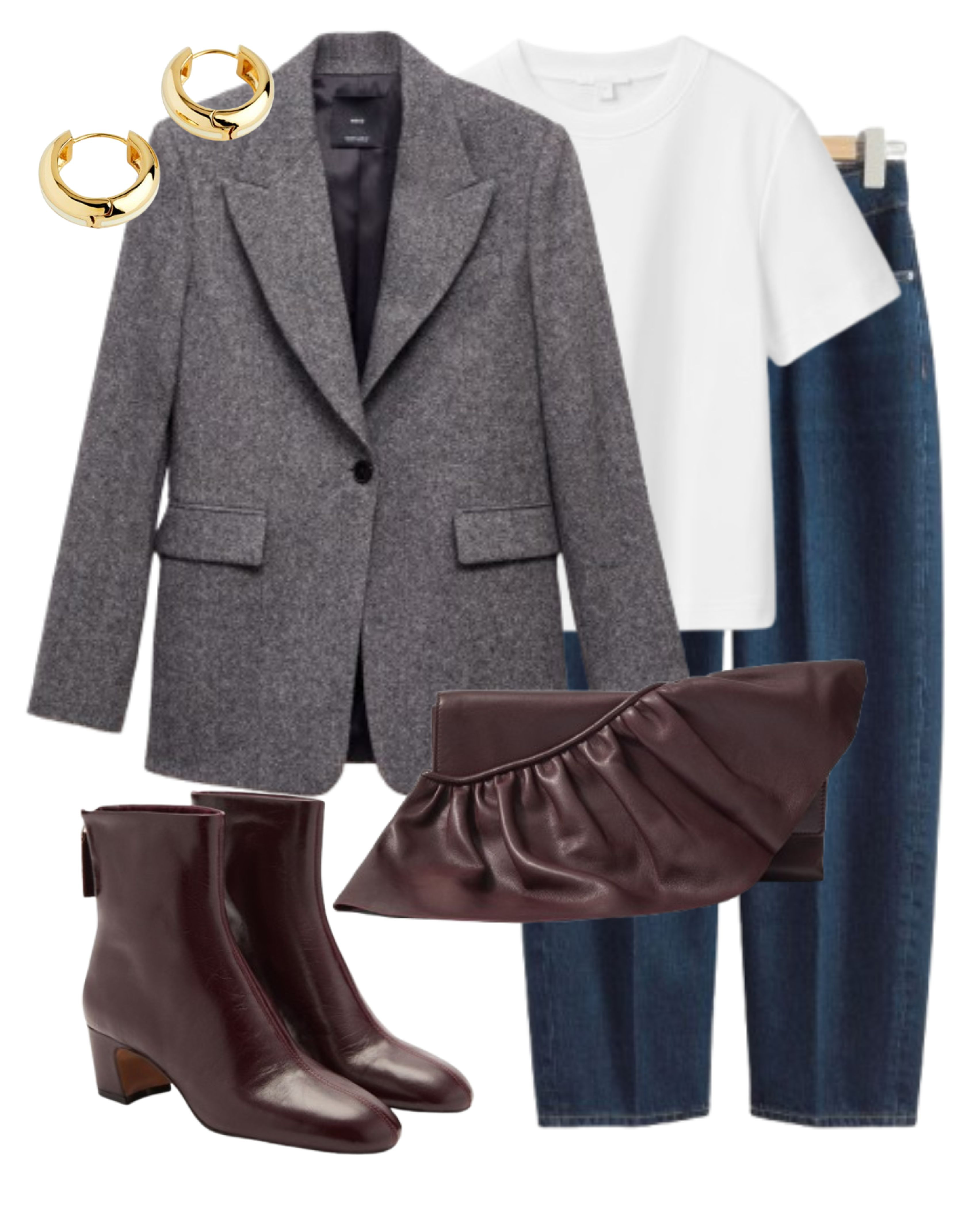 Burgundy touch  

 #LTKwinter #LTKshoes #LTKbag