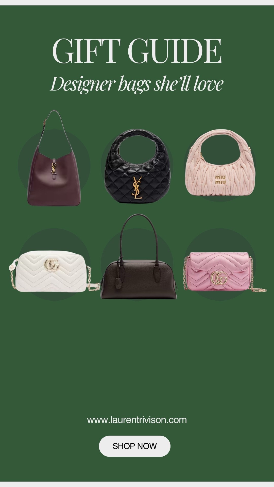 Designer bags she’ll love forever 👛✨ Timeless picks linked below!

#LTKItBag #LTKGiftGuide #LTKHoliday