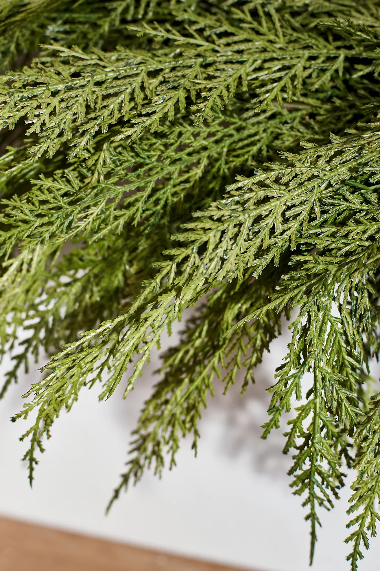 Faux Cedar Hinged Wreath | Anthropologie (US)