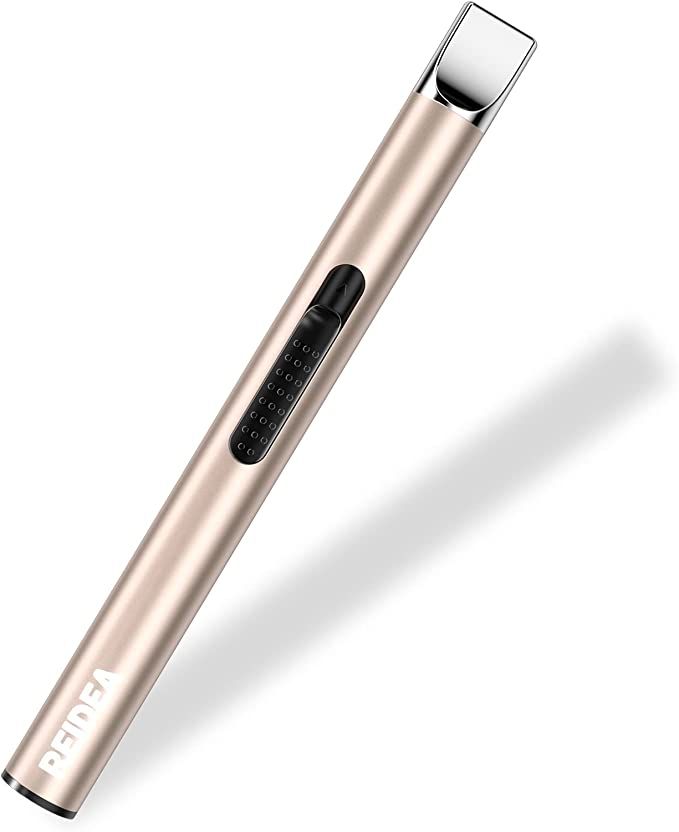 Amazon.com: REIDEA Electronic Candle Lighter Arc Windproof Flameless USB Rechargeable Lighter wit... | Amazon (US)