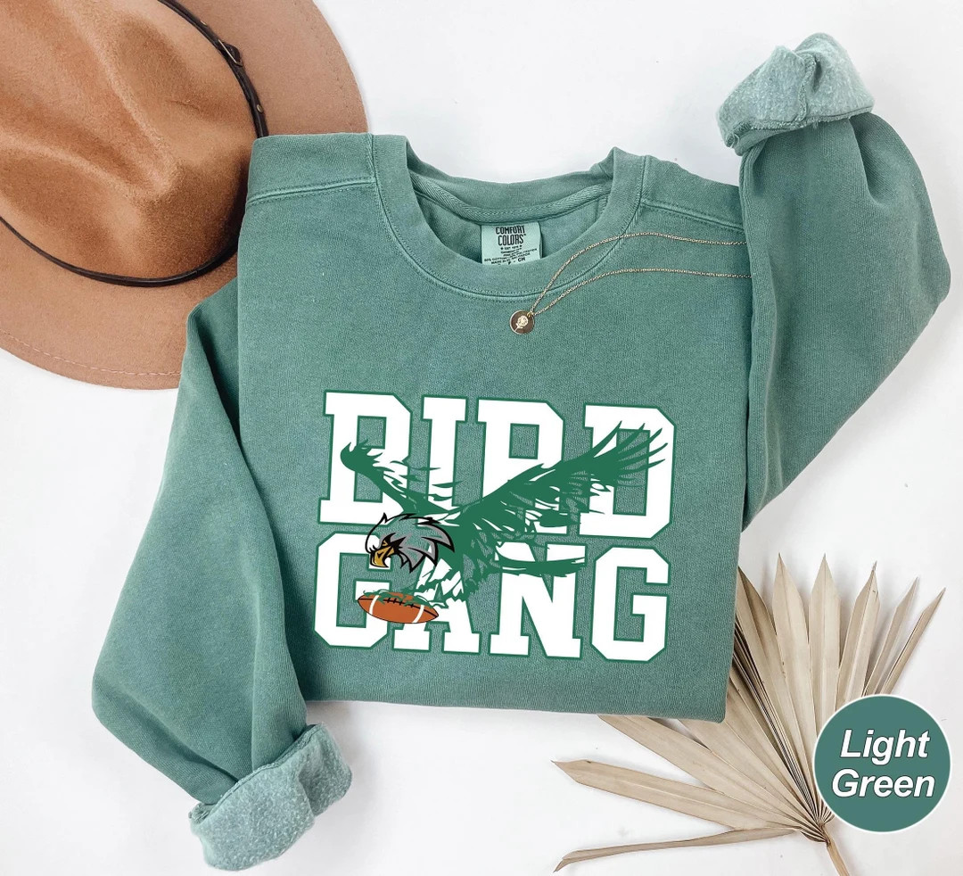 Bird Gang Shirt, Game Day Shirt, Philadelphia Football Sweatshirt, Philadelphia Football Hoodie, ... | Etsy (US)