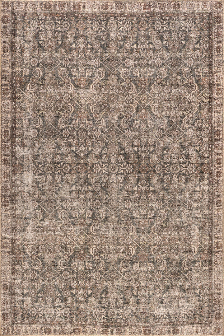 Fair Hills Antiqued Jute-Blend Rug | Brown | Rugs USA