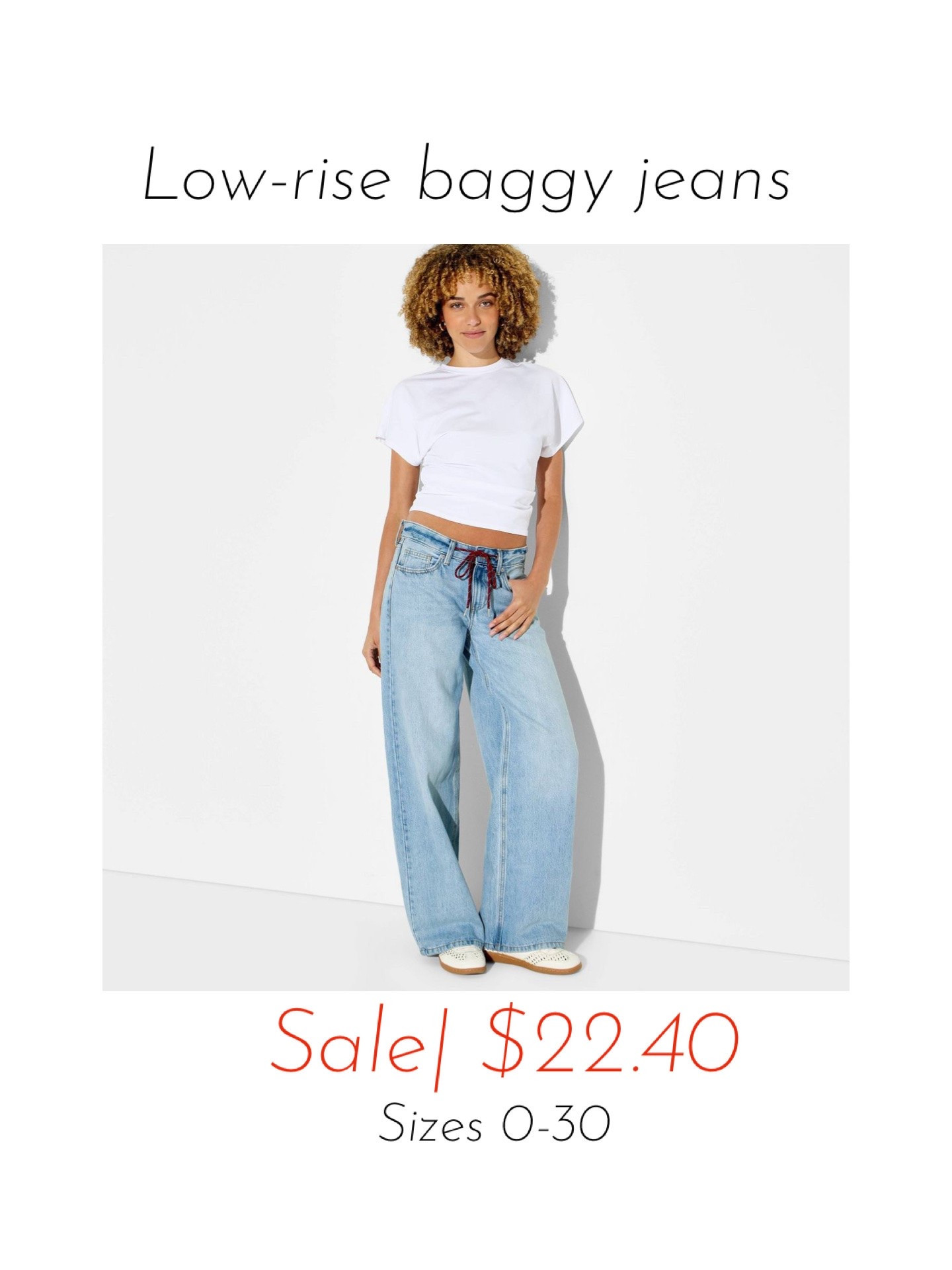Low rise baggy jeans on sale now at Target

#LTKSaleAlert