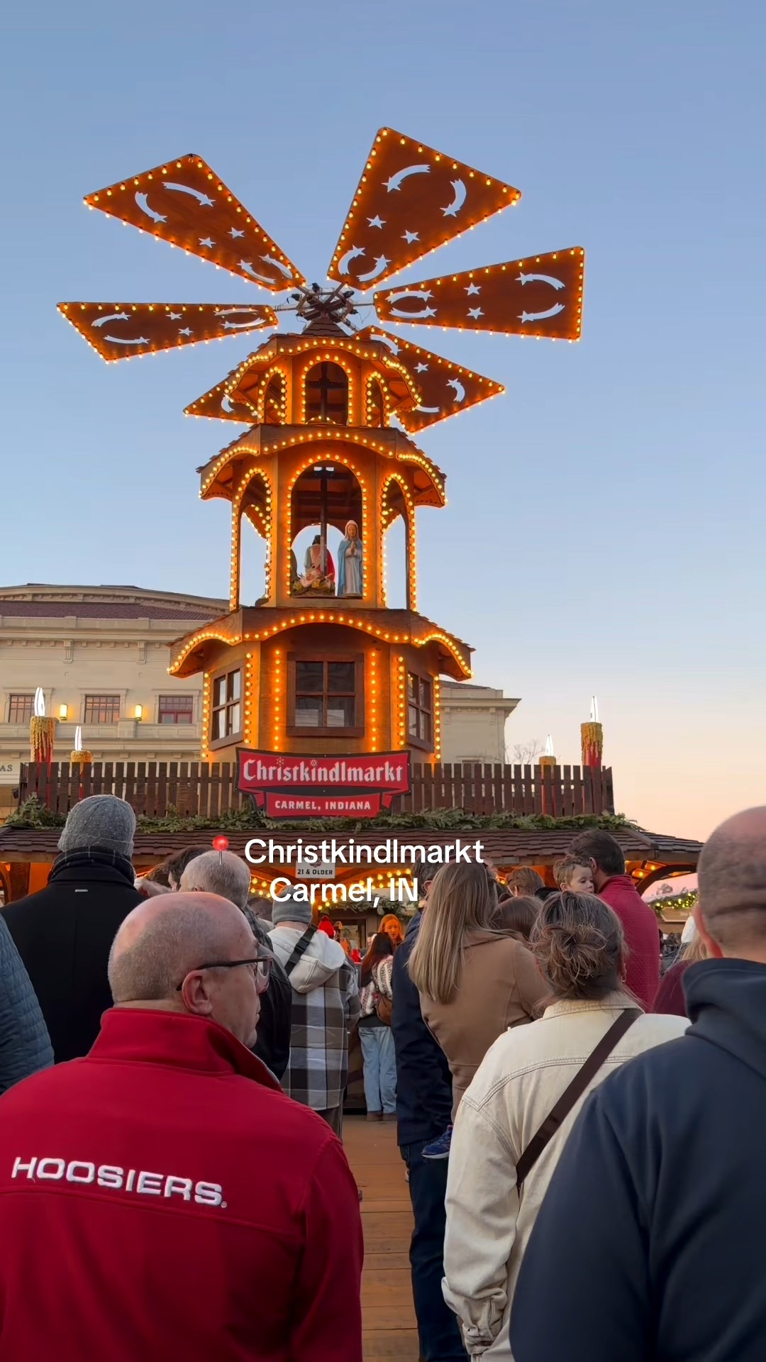 The Carmel Christkindlmarkt is truly the best Christmas activity! 🎁❄️ Such a fun day with amazing food, live music, ice skating, and festive activities all around. ✨ I wore the cutest Christmas outfit to match the vibe — plaid skirt (XS), red sweater (XS), cozy fur coat (XS), booties (7), and fleece-lined tights to stay warm! ❤️🎄

Christmas outfit. Holiday outfit. Winter outfit. Plaid skirt. Red sweater. Fur coat. Fleece lined tights. Booties outfit. Carmel Christkindlmarkt. Christmas market. Holiday activities. Festive day out. Winter activities. Indiana Christmas. 🎄