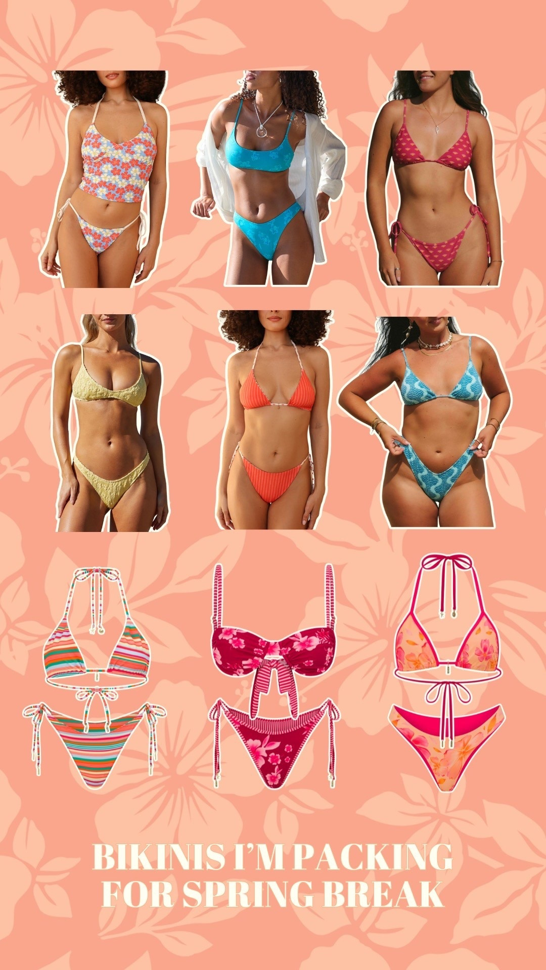 bikinis I’m packing for our spring break trip! 👙 

#LTKootd #LTKSwim #LTKTravel
