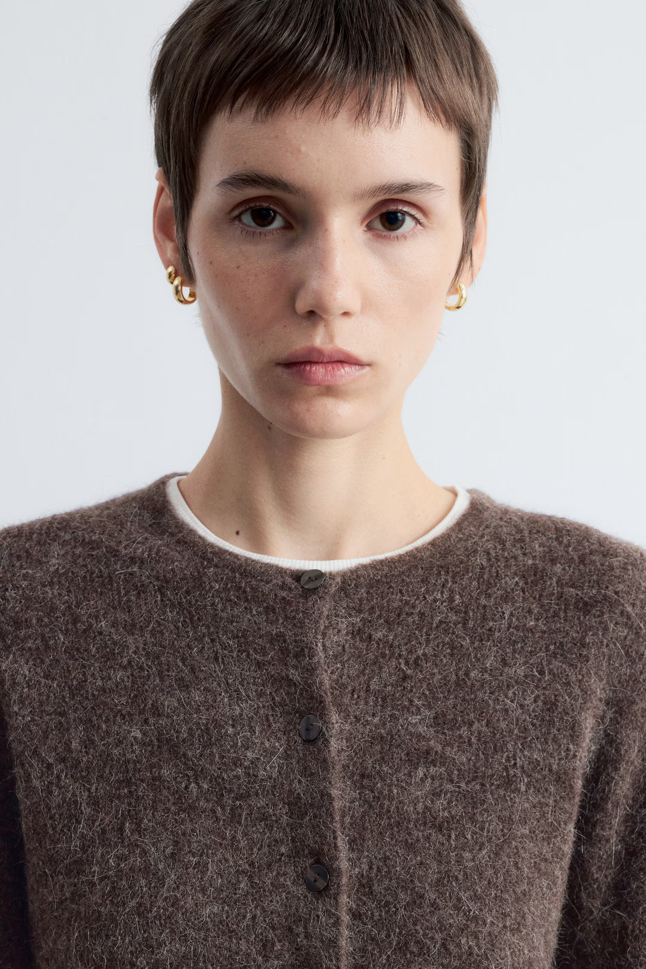 Alpaca-Blend Knitted Cardigan | H&M (UK, MY, IN, SG, PH, TW, HK)