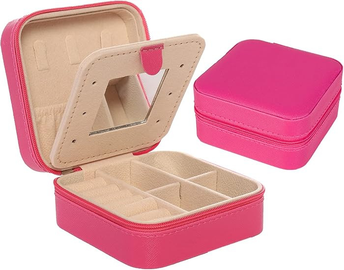 KElofoN Travel jewelry case Travel jewelry box Travel Jewelry Organizer Small Jewelry Organizer B... | Amazon (US)
