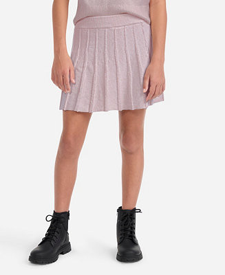 Girls' Pleated Sweater Skirt | Macy's