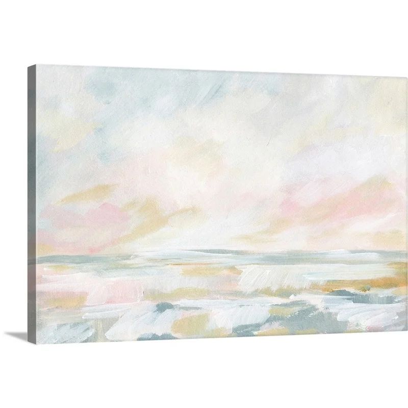 Seascapes No. 3 by Kristen Laczi - Painting on Canvas | Wayfair North America