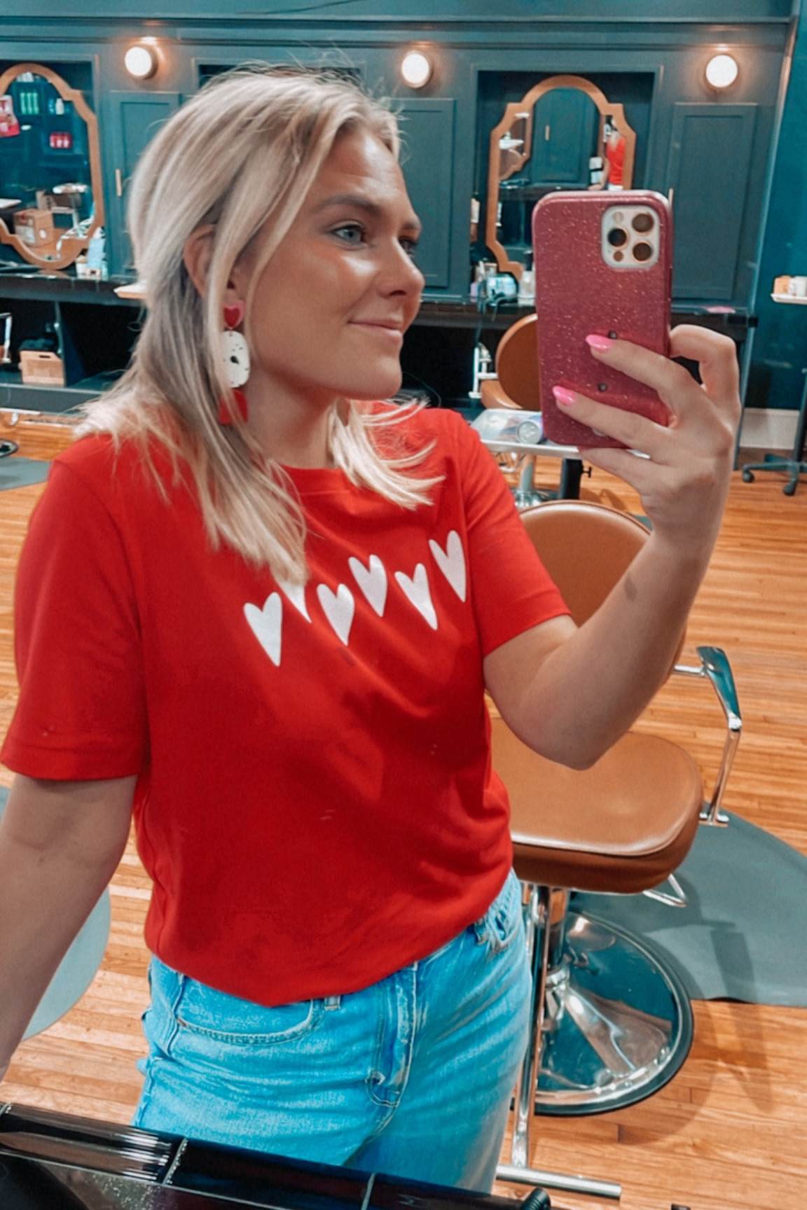 Causal #Valentinesday fit! #workwear #athleisure # casual 

#LTKfit #LTKunder100 #LTKstyletip