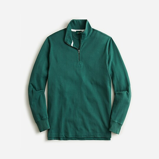 Half-zip rugby shirt | J. Crew US