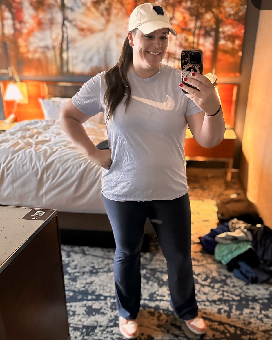 This is my go to outfit for all things active! I’m wearing it today to go hiking! I also wear it when I’m walking around my neighborhood or to a girls night in!

Midsize, plus size, curvy, activewear, hiking clothes, hike, 

#LTKPlusSize #LTKFindsUnder50 #LTKMidsize