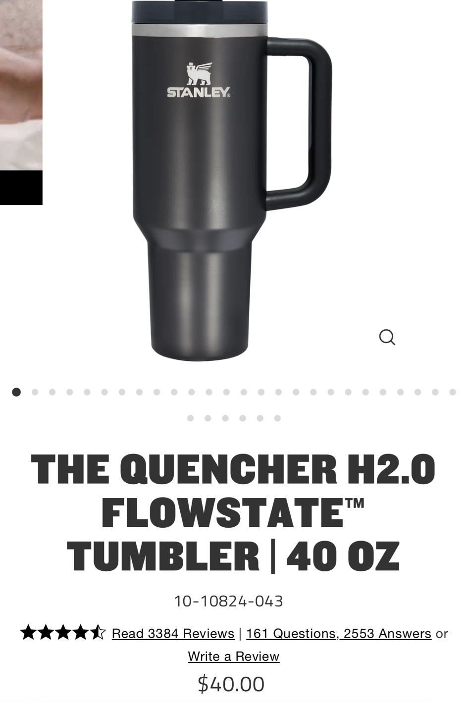 Stanley restocked but they sold so fast! Only one color left! 

#LTKFind #LTKunder50 #LTKworkwear