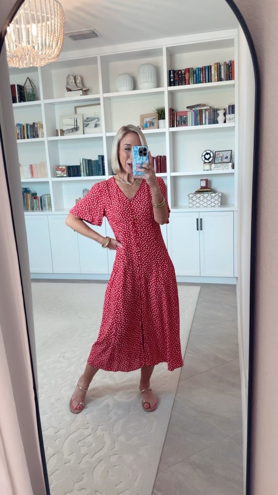 Walmart - new arrivals - part 1 * Empire Waist Midi Dress with Short Sleeves - size XS. $24.98. 3 colors. * Sandals - tts. 

 

#LTKOver40 #LTKSeasonal