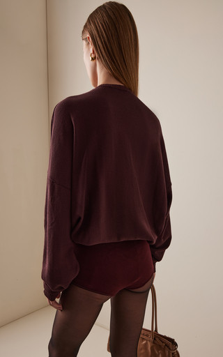 Basel Oversized Cotton-Blend Sweater | Moda Operandi (Global)
