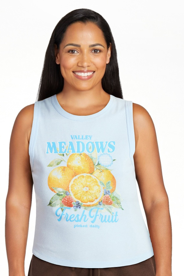 No Boundaries Cotton Ribbed Graphic Tank Top, Women's XXS-XXL | Walmart (US)