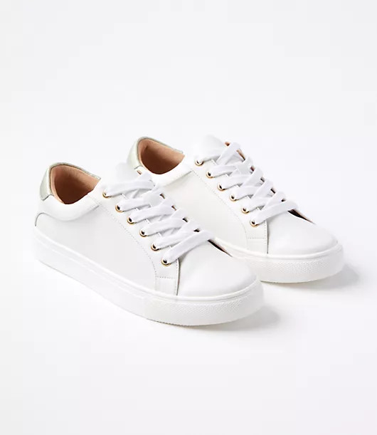 Loft Lace Up Sneakers | LOFT