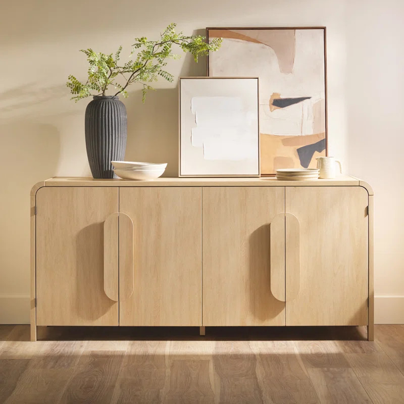 Chauntell Modern 64" Sideboard with Rounded Edges | Wayfair North America