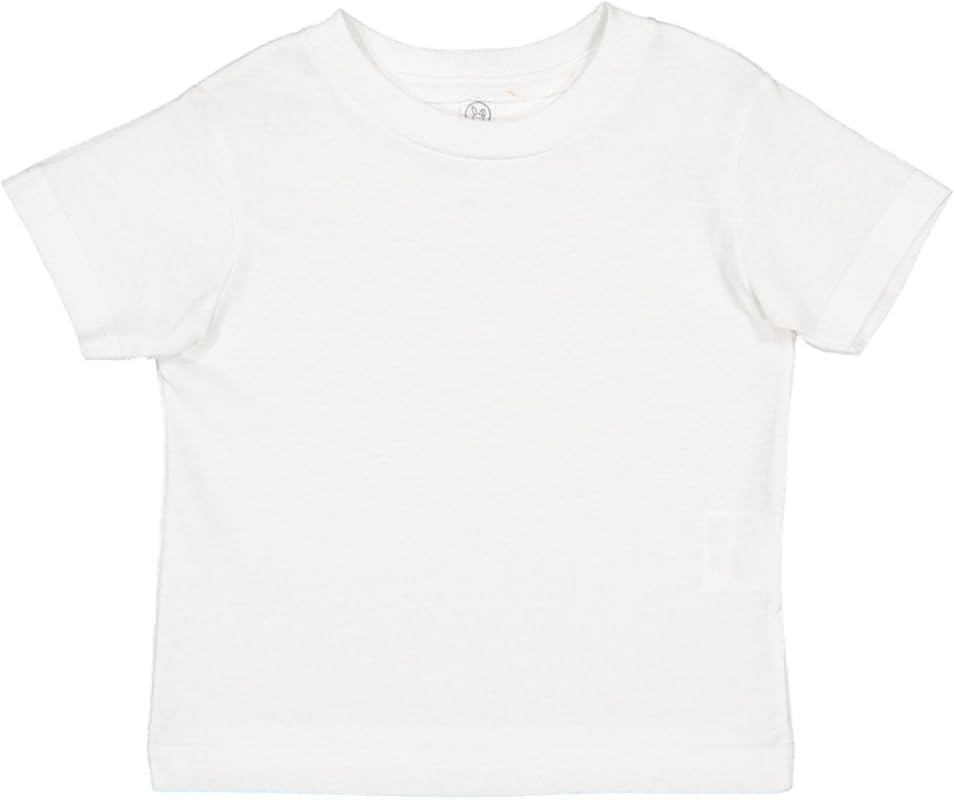 RABBIT SKINS Infant 100% Cotton Jersey Short Sleeve Tee | Amazon (US)