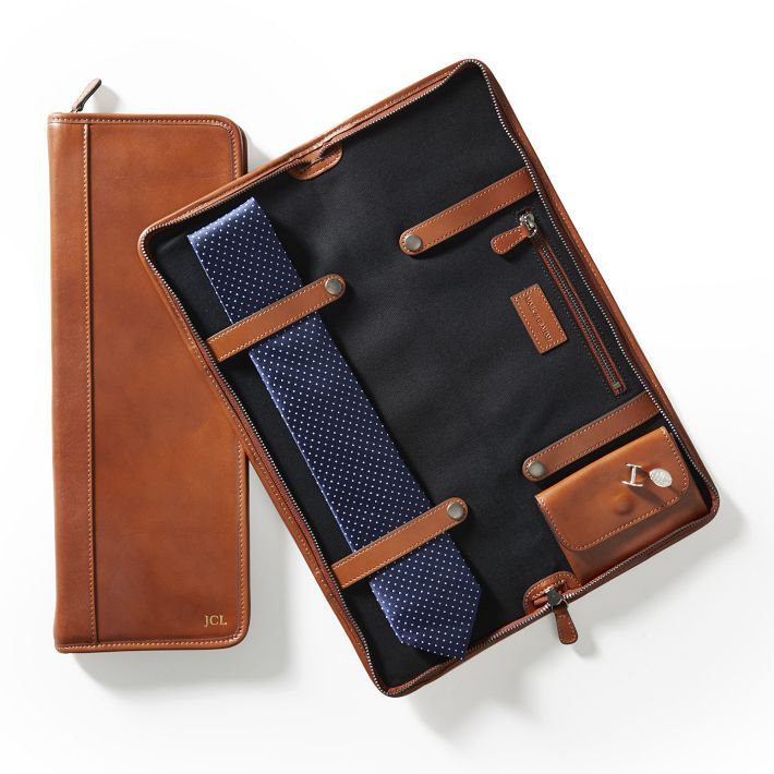 Graham Leather Tie Case | Mark and Graham
