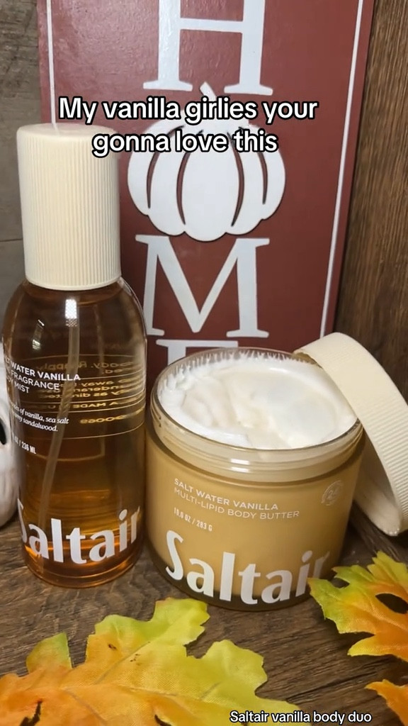 Vanilla girlies this one’s for you! Saltair body duo! 

#vanillagirlie #saltairbodyduo #bodybutter #bodymist

#LTKBeauty