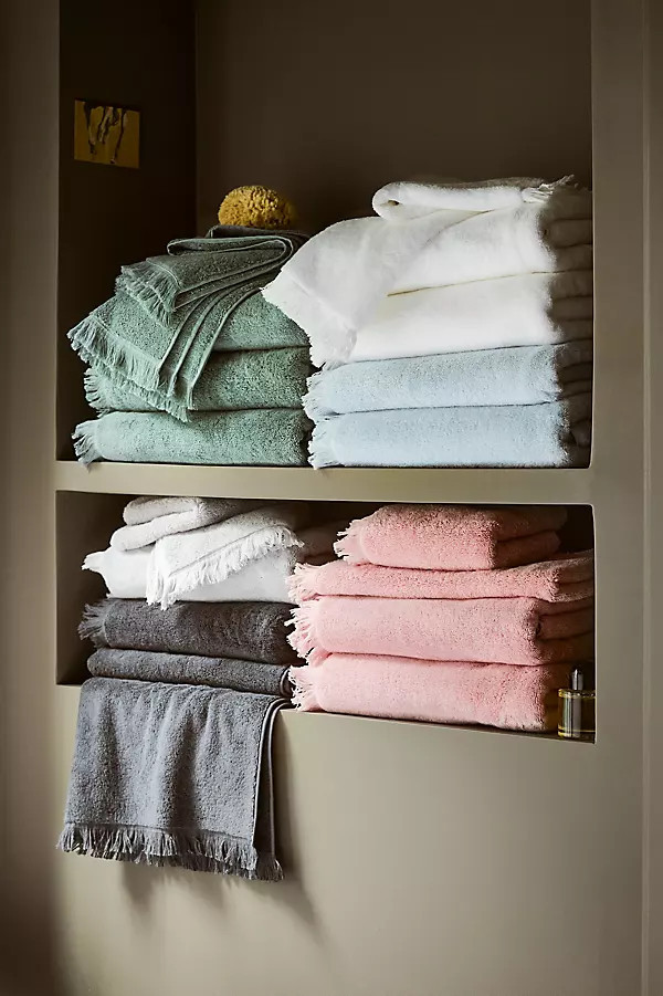 Plush Turkish Cotton Towel Collection | Anthropologie (US)