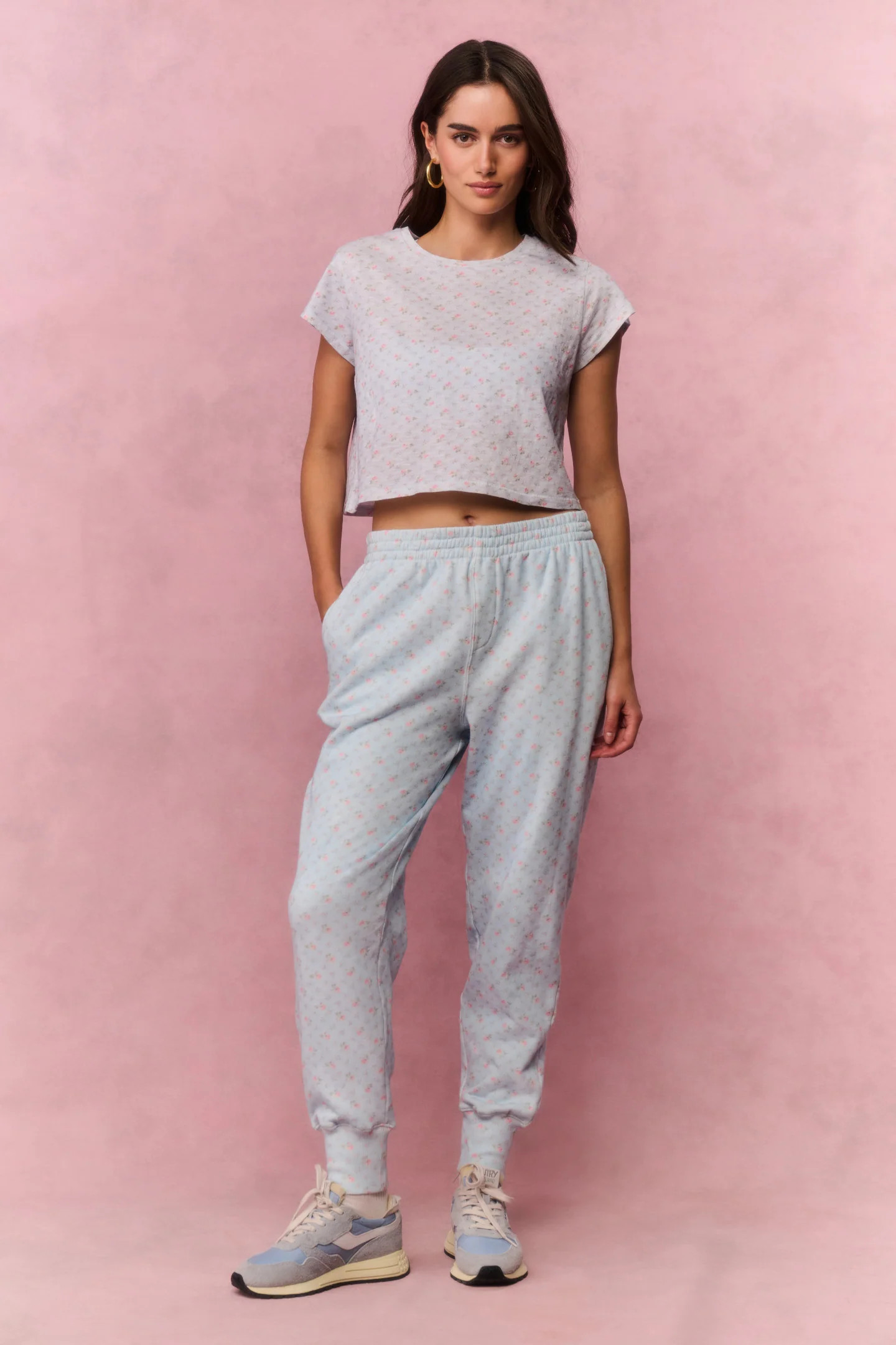 Lolana Cotton Oversized Sweatpants | LoveShackFancy