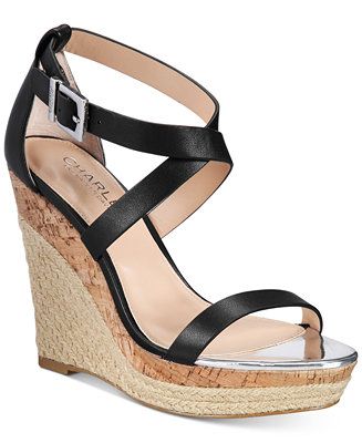 CHARLES By Charles David Aden Espadrille Platfrom Wedge Sandals | Macys (US)