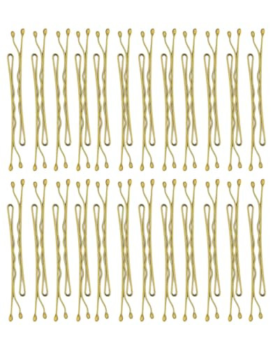 Kitsch Blonde Bobby Pins - 1.87 Inches | Ideal for Blonde, Thick & Thin Hair | Hair Styling Accessories for Kids, Girls and Women | Stylish and Secure Hair Pin - 45 pcs | Amazon (US)