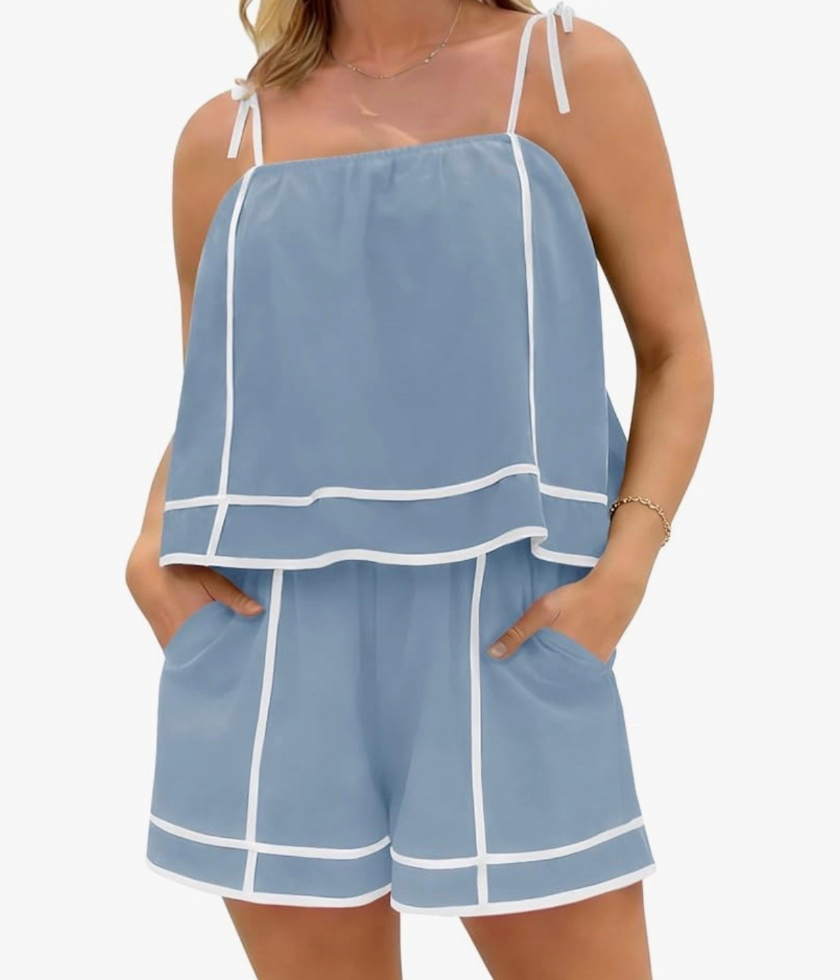 Cute summer shorts set that comes in other colors.

#LTKmomlife #LTKootd #LTKSeasonal