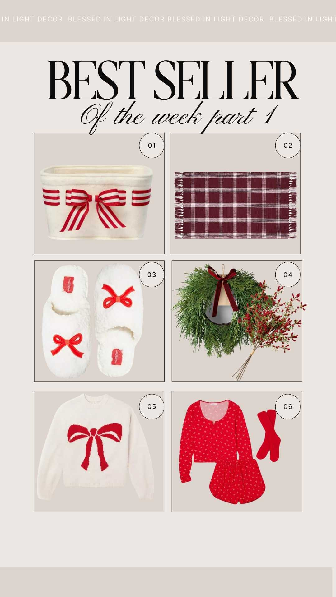 Best seller of the week part #1#LTKHoliday #christmas2024 #LTKHoliday #LTKSeasonal #LTKHome 

#LTKGiftGuide #LTKHome #LTKHoliday