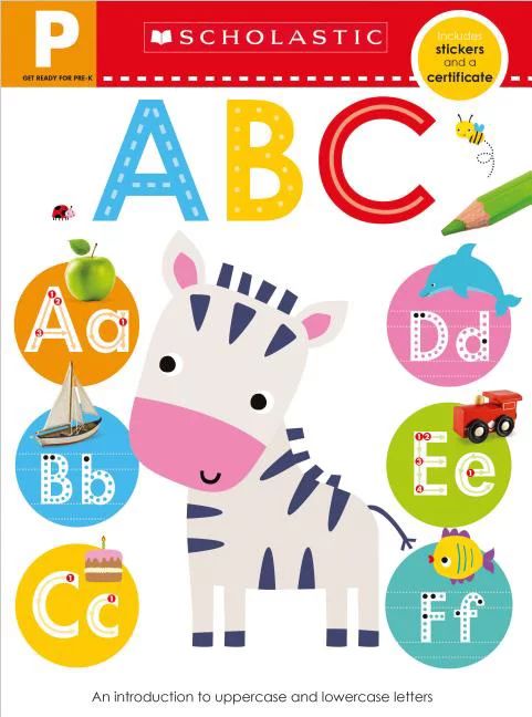 Scholastic Early Learners: Get Ready for Pre-K ABC Workbook: Scholastic Early Learners (Workbook)... | Walmart (US)