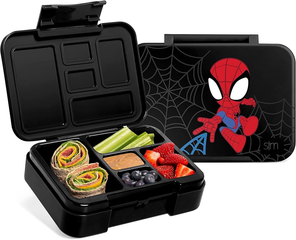Simple Modern Marvel Spider-man Bento Lunch Box for Kids | BPA Free, Leakproof, Dishwasher Safe |... | Amazon (US)