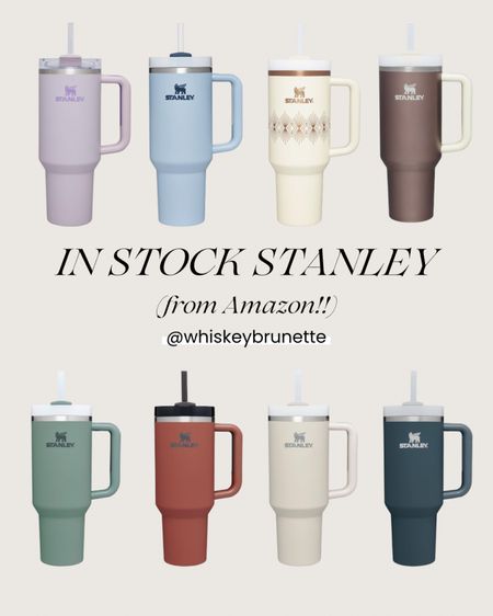Stanley cups are all the rage and these are in stock and available on Amazon!

Stanley Cup | 40oz Cup | Tumbler Cup | Stanley Cup

#LTKtravel #LTKGiftGuide #LTKfindsunder100