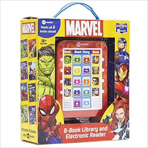 Marvel Super Heroes Spider-man, Avengers, Guardians, and More! - Me Reader Electronic Reader with... | Amazon (US)
