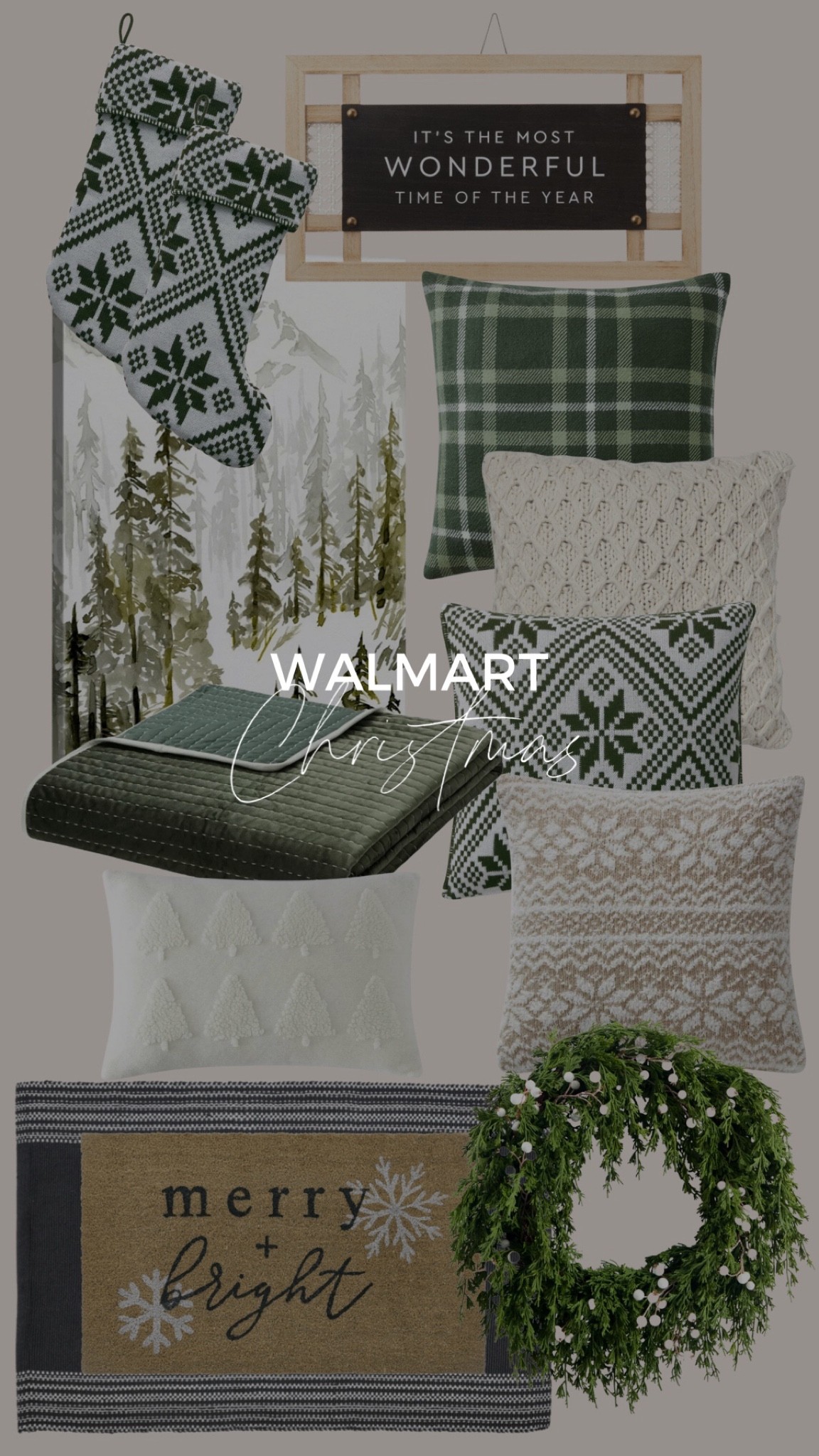 Walmart Christmas picks — 🎄❄️
the coziest throw pillows, bedding, home decor, winter art + more - I LOVE these ! ☃️

#LTKunder50 #LTKSeasonal #LTKhome