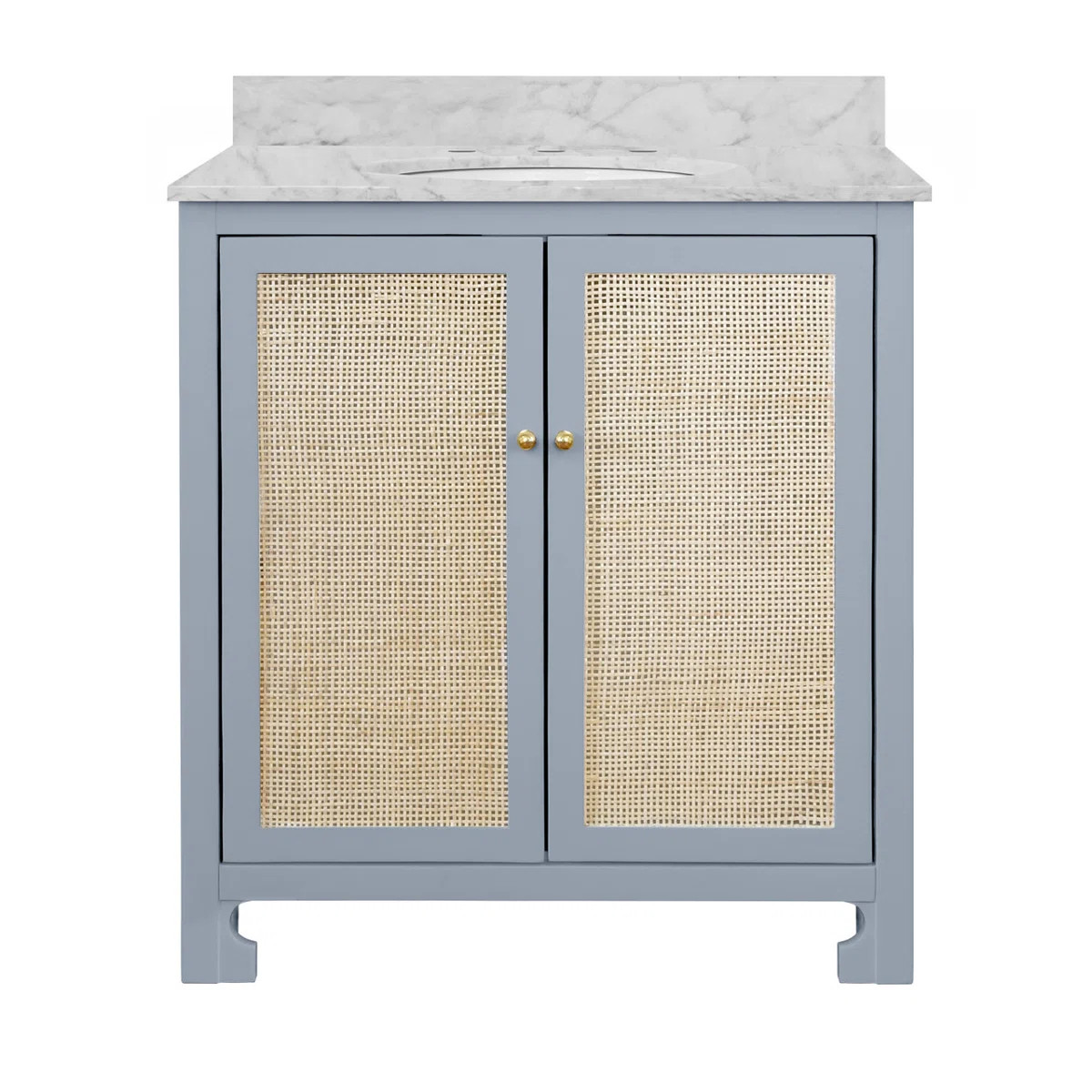 Boyd 30.5'' Single Bathroom Vanity with Carrara Marble Top | Wayfair North America