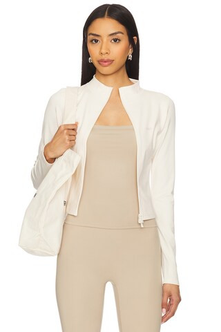 The Curve Jacket in Créme | Revolve Clothing (Global)