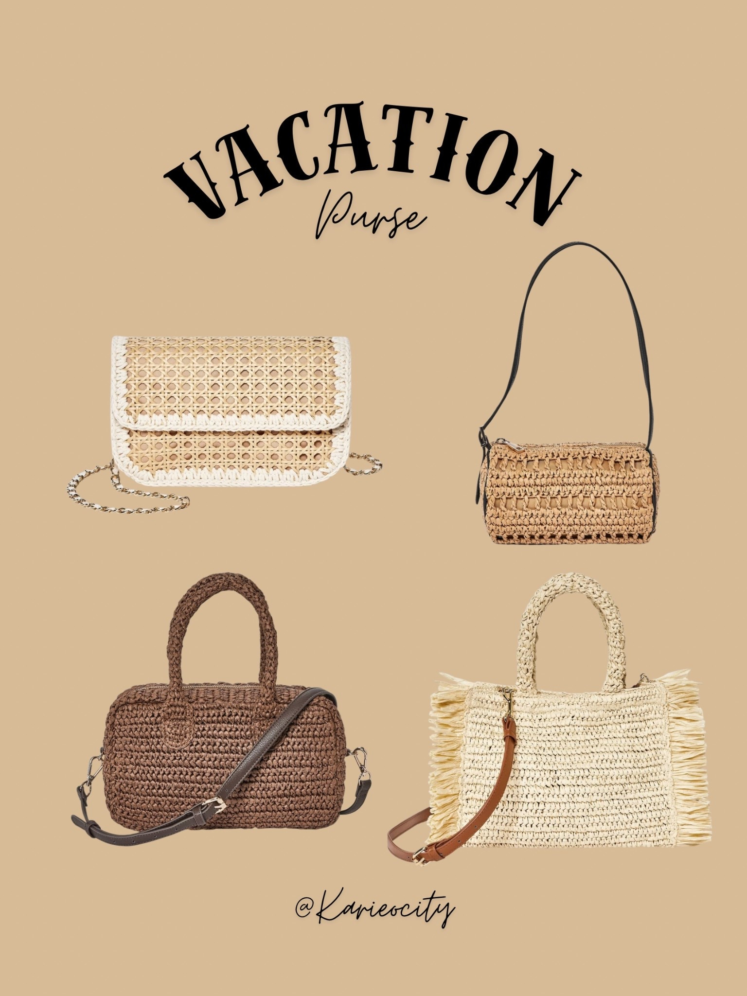 Vacation Ready ☀️

Vacation Purses// Resort Purses// Summer Purses// Spring Break Vacation 

#LTKTravel #LTKSeasonal