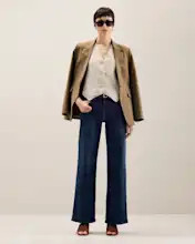 Bella Stretch Wide Leg Jeans | Quince