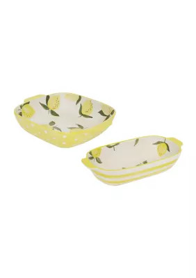 Lemon Tango 2-Piece Baking Set | Belk