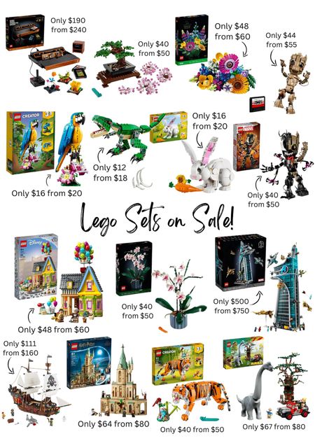So many lego sets on sale at Walmart!! Grab these quick because they do sell out fast!

#LTKfamily #LTKsalealert #LTKkids
