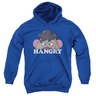 Boys' Mr Potato Head Hangry Hooded Sweatshirt Royal X Large | Target