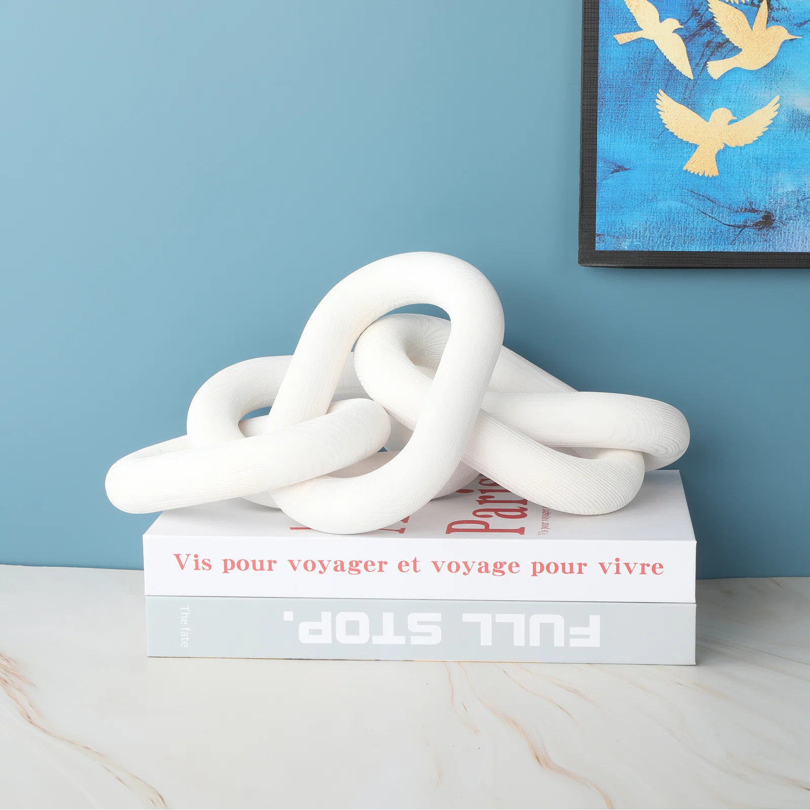 Dakota Fields Wood Chain Link Decor Sculpture & Reviews | Wayfair | Wayfair North America