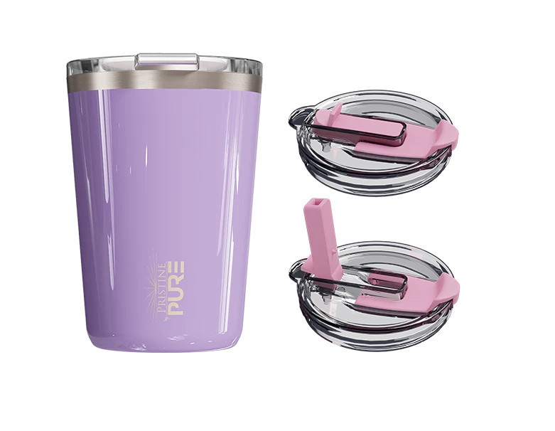 Twistie Kid's 14oz Antimicrobial Tumbler - Wisteria | PURE Drinkware