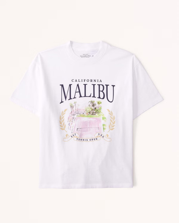 Sporty Retro Graphic Tee | Abercrombie & Fitch (US)