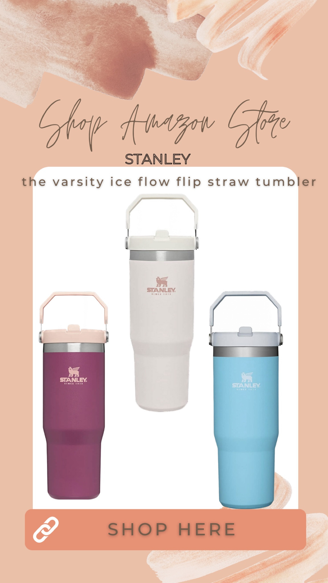 Brand new Stanley IceFlow Bottle with Fast Flow Lid! Shop on our LTK: , Stanley Tumbler