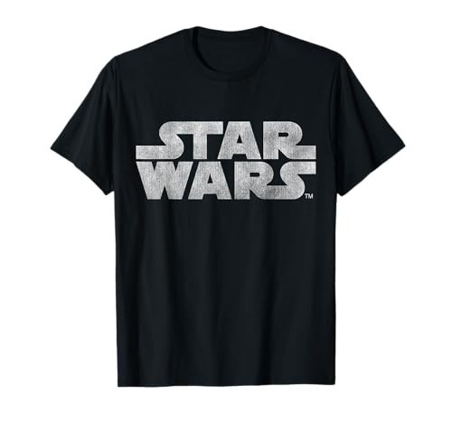 Star Wars Simple Vintage Logo Graphic T-Shirt T-Shirt | Amazon (US)